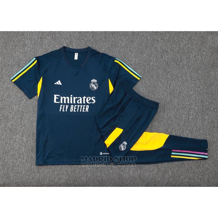 Chandal del Real Madrid Manga Corta 2023-2024 Azul